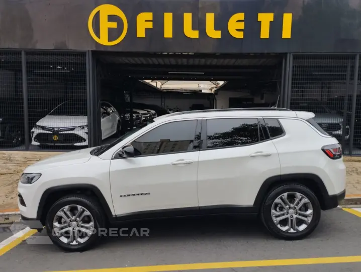 Compass 1.3 16V 4P FLEX LONGITUDE T270 TURBO AUTOMÁTICO