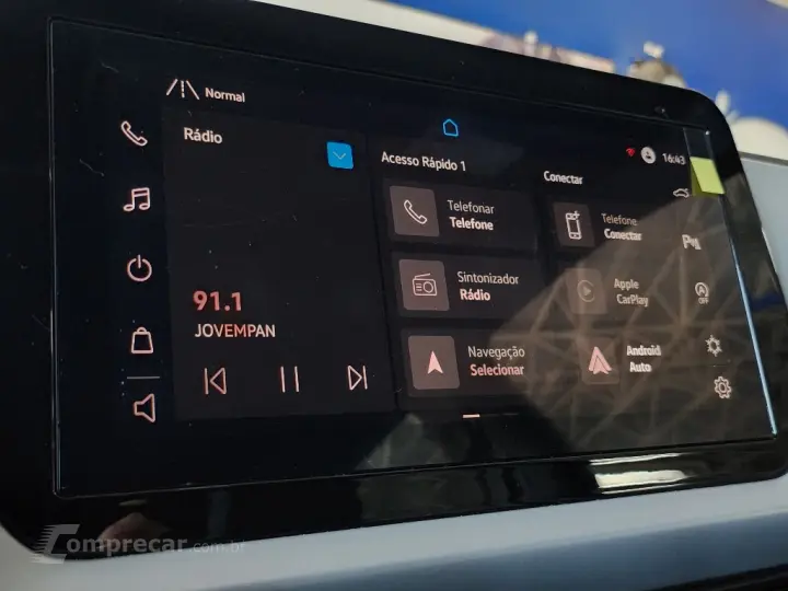 T-CROSS 1.0 200 TSI TOTAL FLEX COMFORTLINE AUTOMÁTICO