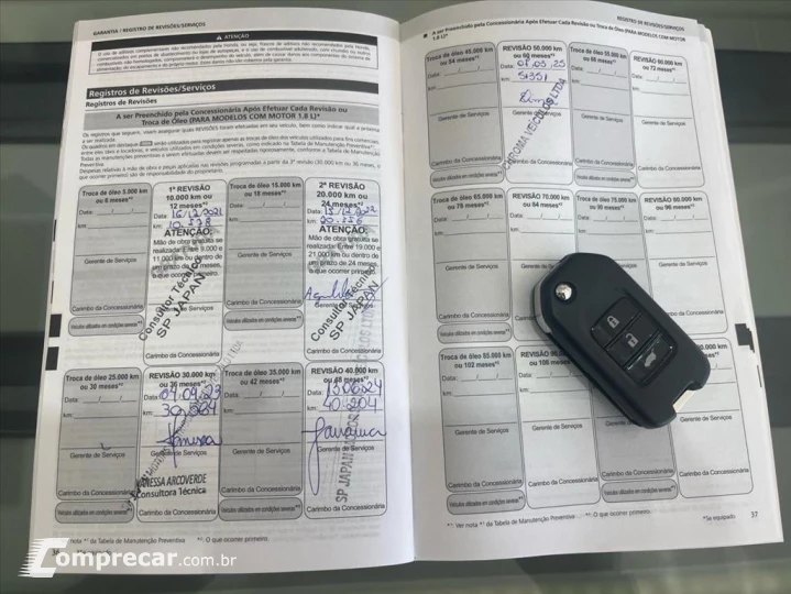 HR-V 1.8 16V FLEX EX 4P AUTOMÁTICO