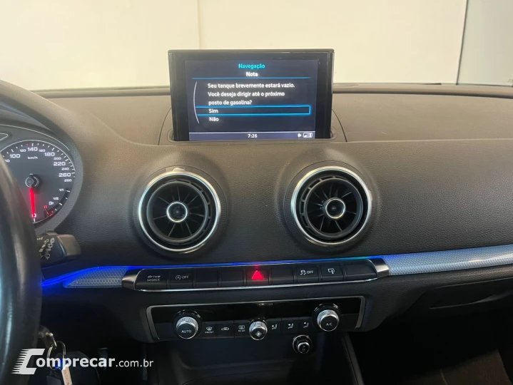 A3 1.4 TFSI SPORTBACK 16V GASOLINA 4P S-TRONIC