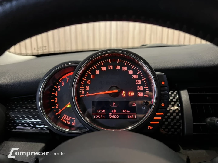 COOPER 2.0 S EXCLUSIVE 16V TURBO GASOLINA 2P AUTOMÁTICO