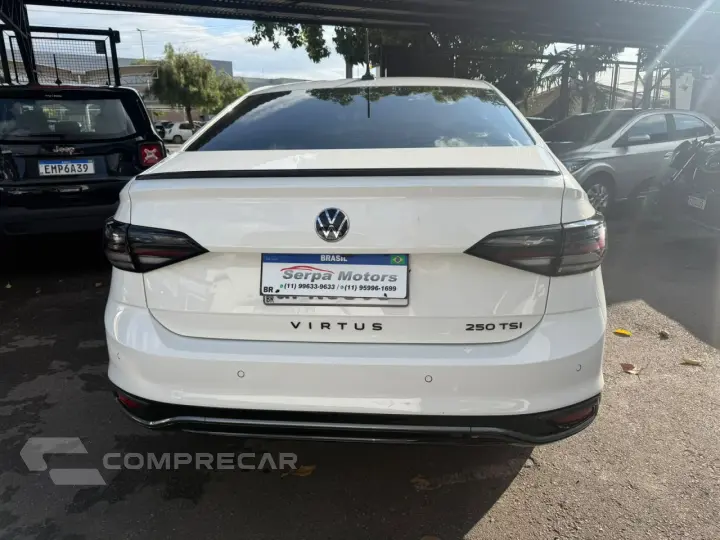 Virtus 1.4 4P 250 TSI EXCLUSIVE AUTOMÁTICO