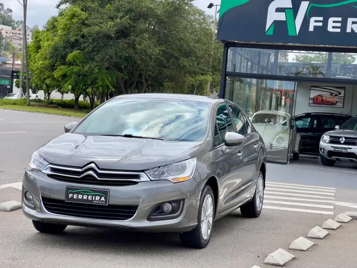 C4 Lounge 1.6 Origine 16V Turbo Flex 4P Automático