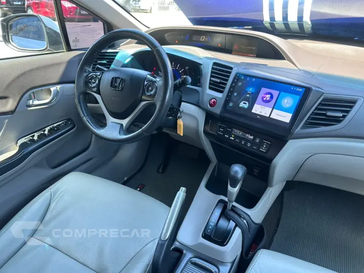 CIVIC 1.8 LXS 16V FLEX 4P AUTOMÁTICO