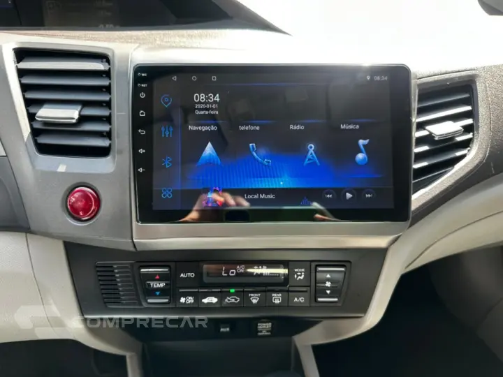 CIVIC 2.0 LXR 16V FLEX 4P AUTOMÁTICO