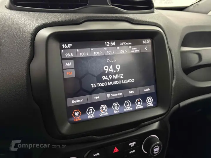 RENEGADE 1.8 16V FLEX LONGITUDE 4P AUTOMÁTICO