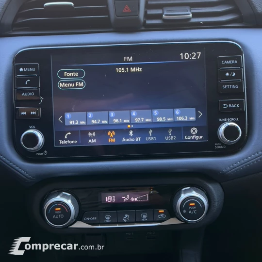 VERSA Exclusive 1.6 16V Flex Aut.