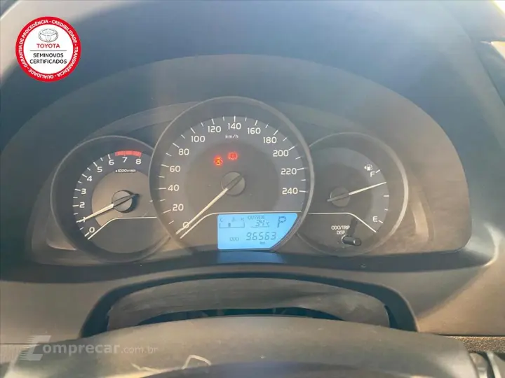 COROLLA 1.8 GLI 16V FLEX 4P AUTOMÁTICO