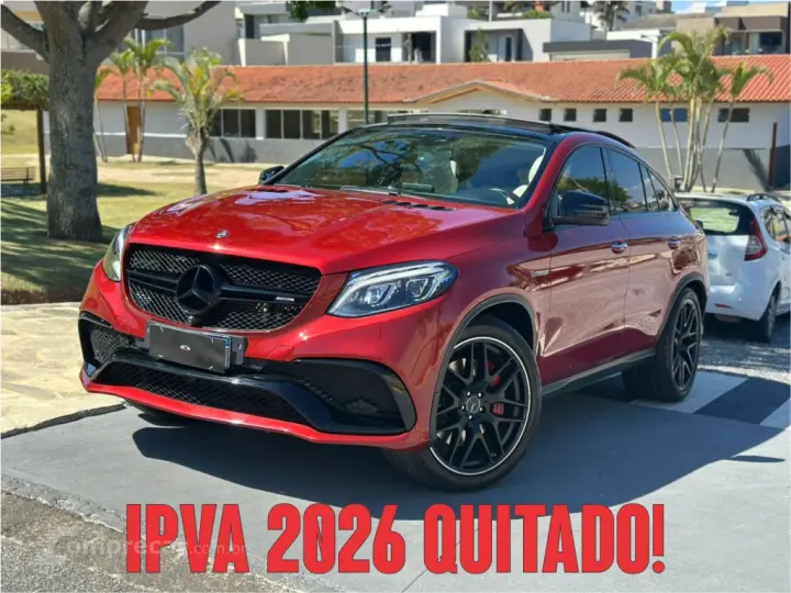 GLE 63 AMG 5.5 V8 TURBO GASOLINA COUPÉ 4MATIC 7G-TRONIC
