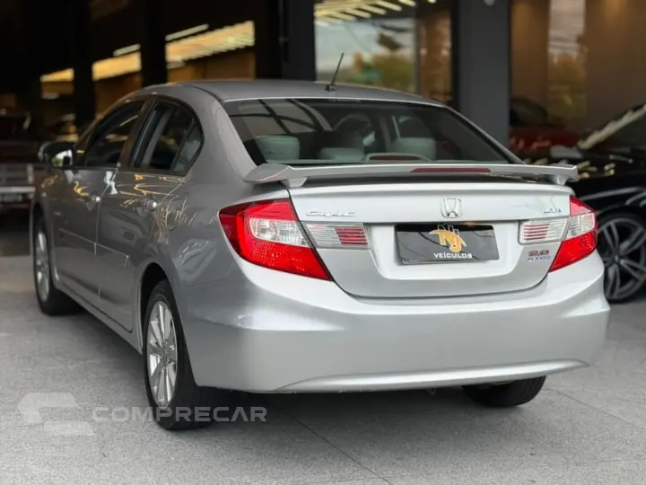 CIVIC 2.0 LXR 16V FLEX 4P AUTOMÁTICO