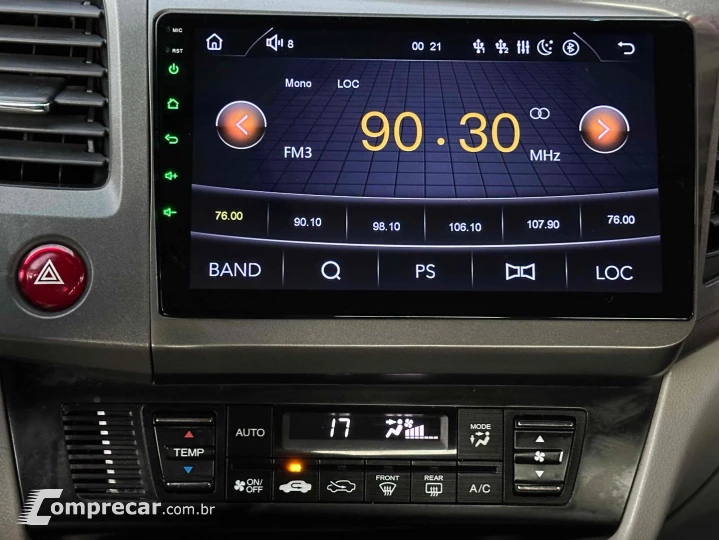 CIVIC 1.8 LXL 16V FLEX 4P AUTOMÁTICO