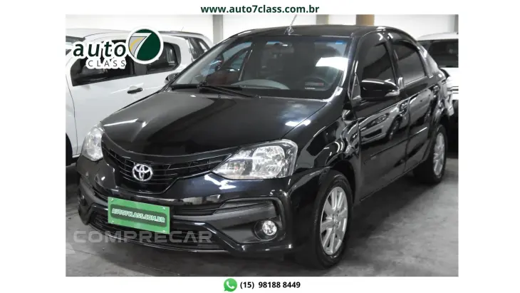 ETIOS SEDAN - 1.5 X PLUS SEDAN 16V 4P AUTOMÁTICO