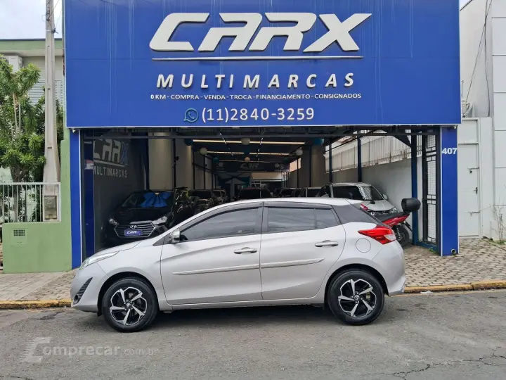 Yaris Hatch 1.3 16V 4P FLEX XL MULTIDRIVE AUTOMÁTICO CVT
