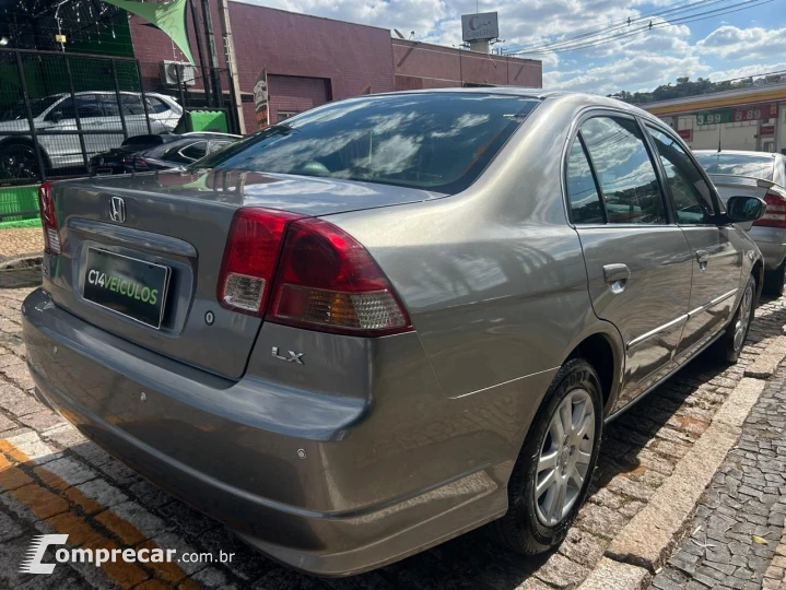 Civic Sedan LX 1.7 16V 115cv Mec. 4p