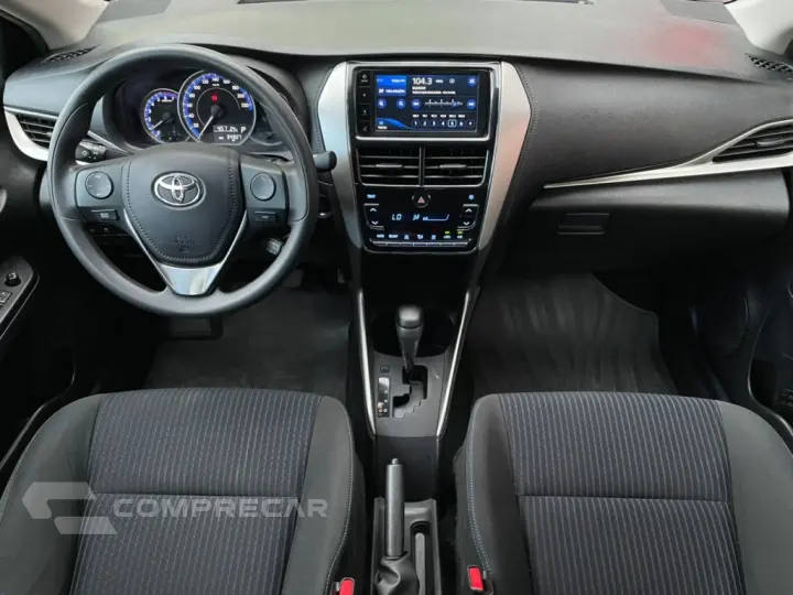 YARIS 1.5 16V FLEX SEDAN XL PLUS CONNECT MULTIDRIVE