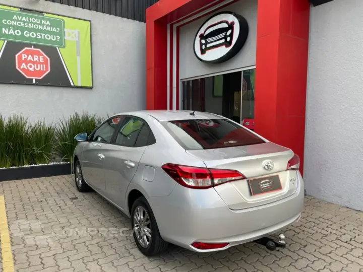 YARIS 1.5 16V FLEX SEDAN XL PLUS CONNECT MULTIDRIVE