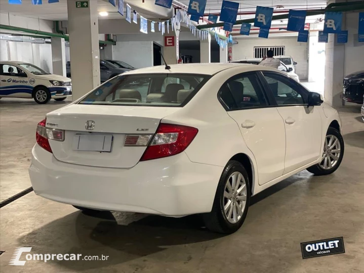 CIVIC 1.8 LXS 16V FLEX 4P AUTOMÁTICO