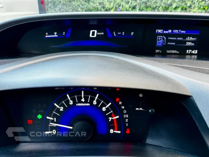CIVIC 1.8 LXS 16V FLEX 4P AUTOMÁTICO