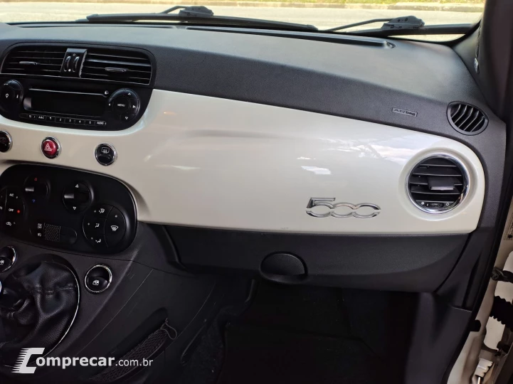 FIAT 500 1.4 SPORT AIR 16V COM TETO SOLAR