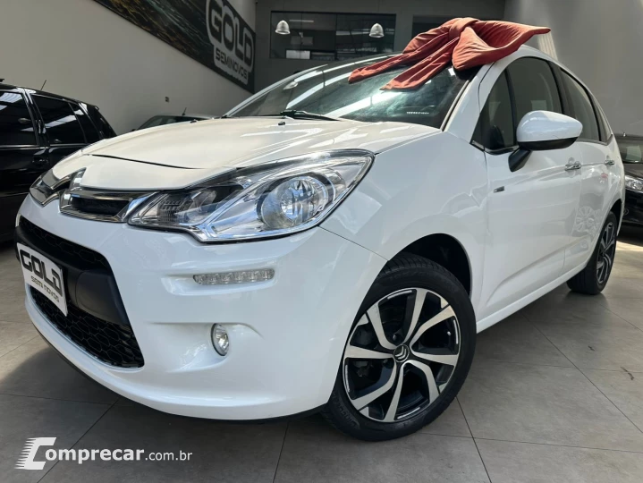 C3 1.6 EXCLUSIVE 16V FLEX 4P AUTOMÁTICO