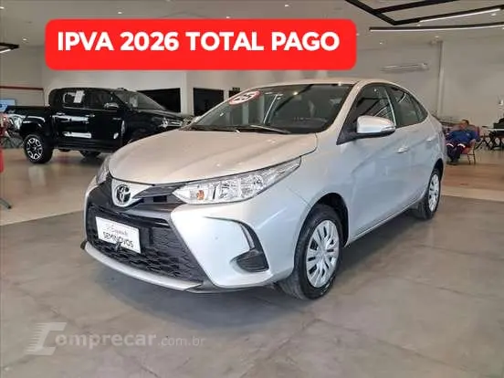 YARIS 1.5 16V FLEX SEDAN XL MULTIDRIVE