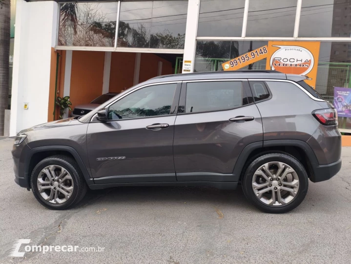 Compass 1.3 16V 4P FLEX LONGITUDE T270 TURBO AUTOMÁTICO