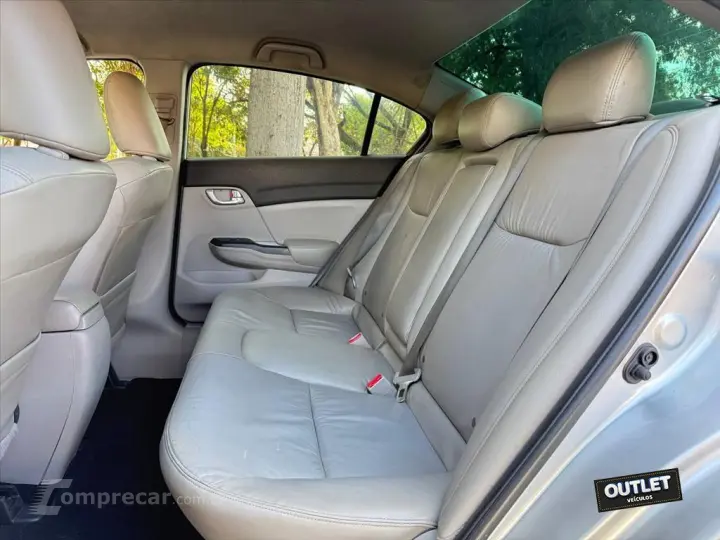 CIVIC 2.0 LXR 16V FLEX 4P AUTOMÁTICO