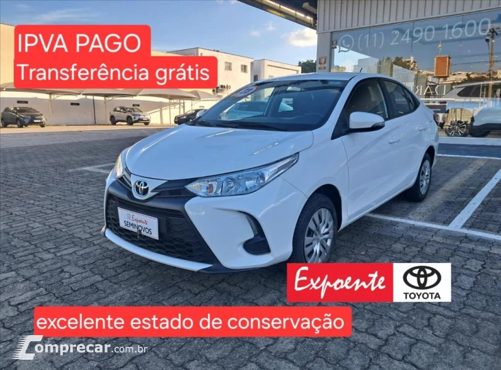 YARIS 1.5 16V FLEX SEDAN XL LIVE MULTIDRIVE