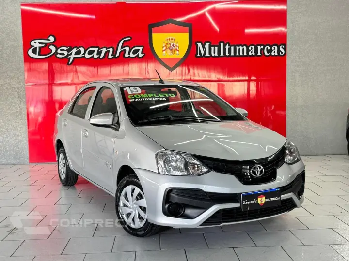 Etios 1.5 X Sedan 16V Flex 4P Automático