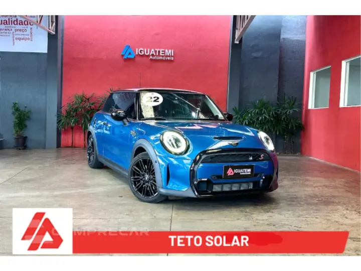 COOPER 2.0 16V TWINPOWER GASOLINA S EXCLUSIVE 2P STEPTRONIC
