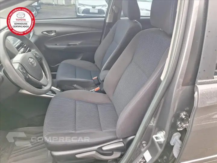 YARIS 1.5 16V FLEX SEDAN XL PLUS CONNECT MULTIDRI