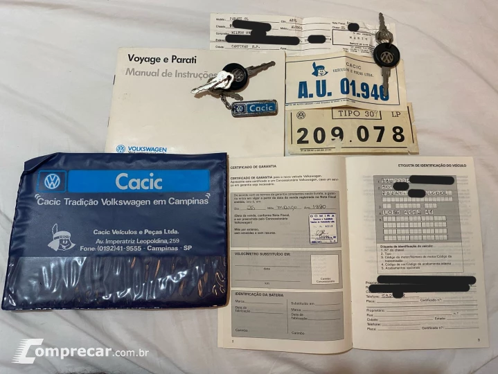 PARATI 1.6 CL 8V