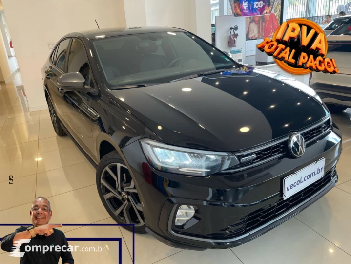 Virtus 1.4 4P 250 TSI EXCLUSIVE AUTOMÁTICO