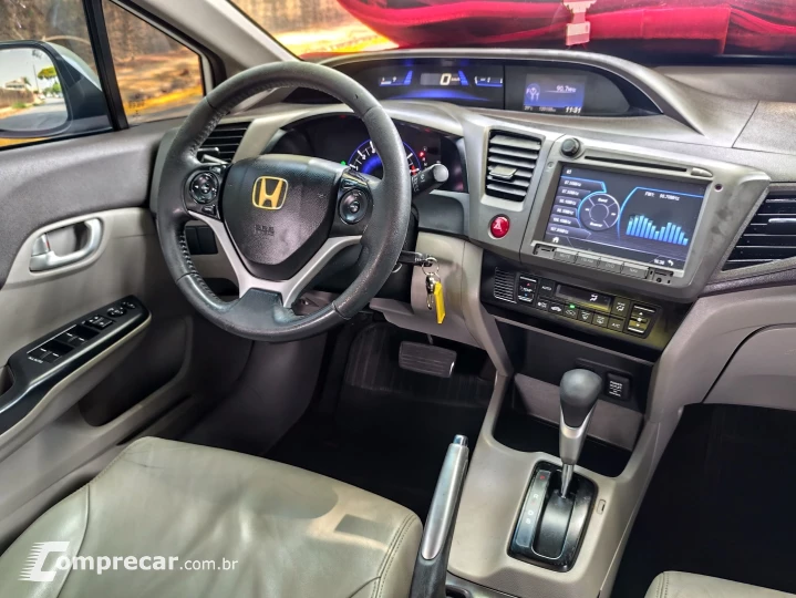 CIVIC 1.8 LXL 16V FLEX 4P AUTOMÁTICO