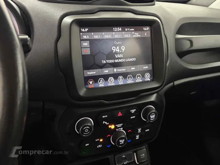 RENEGADE 1.8 16V FLEX LONGITUDE 4P AUTOMÁTICO