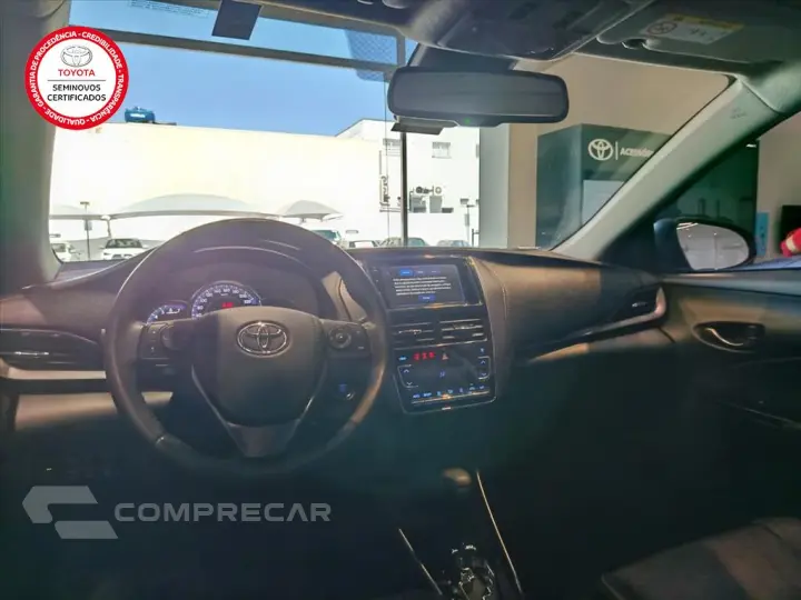 YARIS 1.5 16V FLEX SEDAN XLS CONNECT MULTIDRIVE