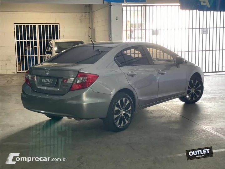 CIVIC 2.0 LXR 16V FLEX 4P AUTOMÁTICO