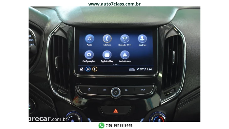 CRUZE SEDAN - 1.4 TURBO LTZ 16V 4P AUTOMÁTICO