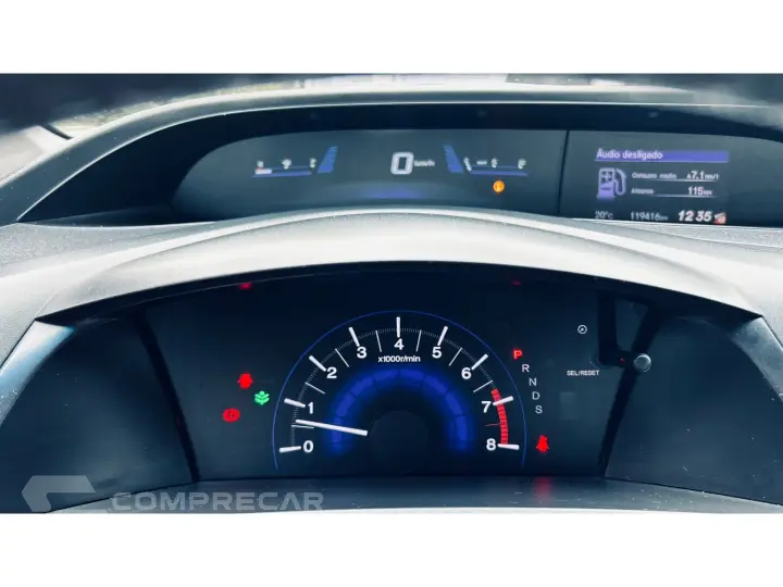 CIVIC 2.0 LXR 16V FLEX 4P AUTOMÁTICO