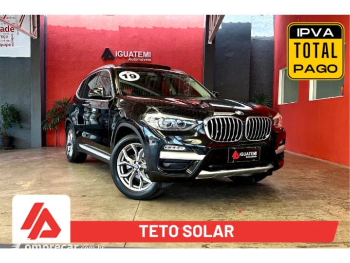 X3 2.0 16V GASOLINA X LINE XDRIVE20I STEPTRONIC
