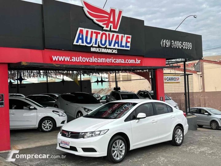 CIVIC 1.8 LXS 16V FLEX 4P AUTOMÁTICO