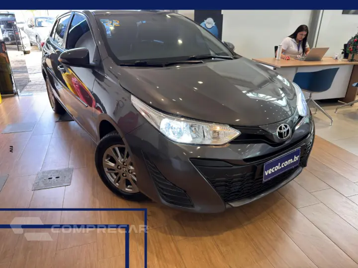 Yaris Hatch 1.5 16V 4P FLEX XLS CONNECT MULTIDRIVE AUTOMÁTIC