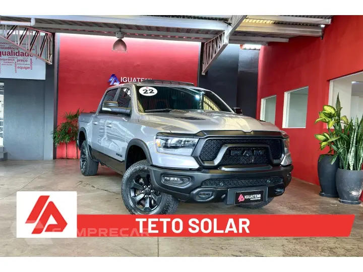 1500 5.7 V8 GASOLINA REBEL CD 4X4 AUTOMÁTICO