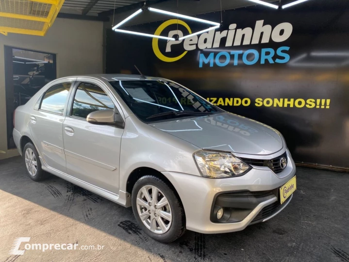 Etios Sedan 1.5 16V 4P FLEX XLS AUTOMÁTICO