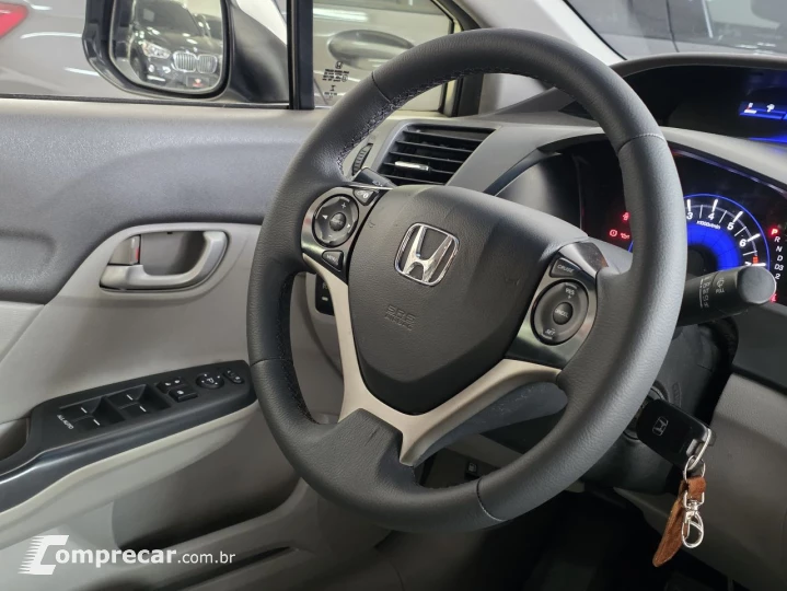 Civic 1.8 16V 4P FLEX LXS AUTOMÁTICO