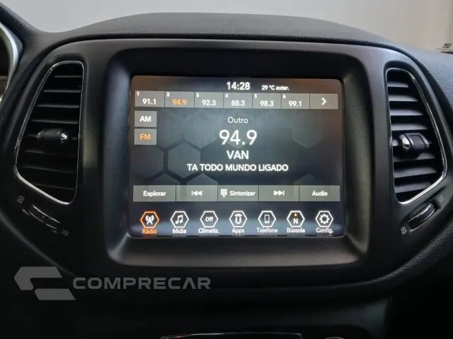 COMPASS - 2.0 16V LONGITUDE AUTOMÁTICO