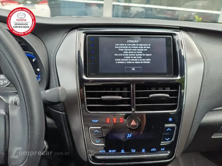 YARIS 1.5 16V FLEX SEDAN XL MULTIDRIVE