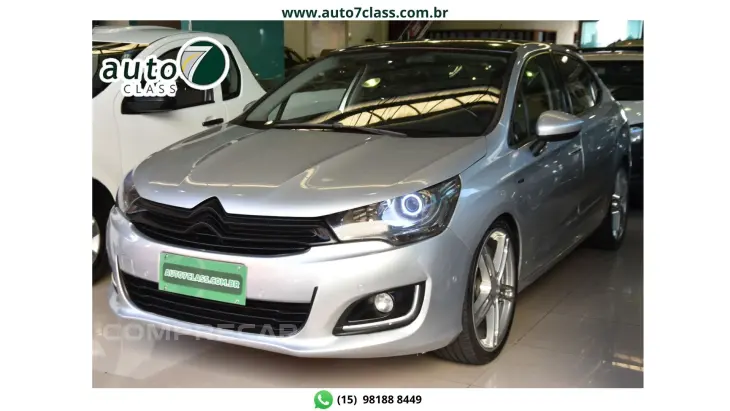 C4 LOUNGE - 1.6 EXCLUSIVE 16V TURBO 4P AUTOMÁTICO