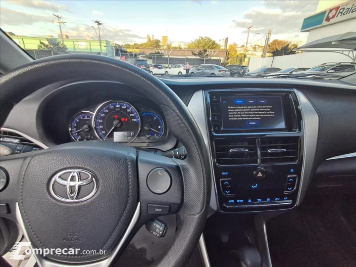 YARIS 1.5 16V FLEX SEDAN XL PLUS TECH MULTIDRIVE