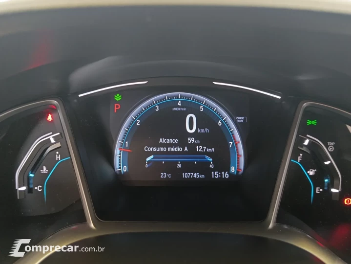CIVIC 2.0 16V FLEXONE EXL 4P CVT